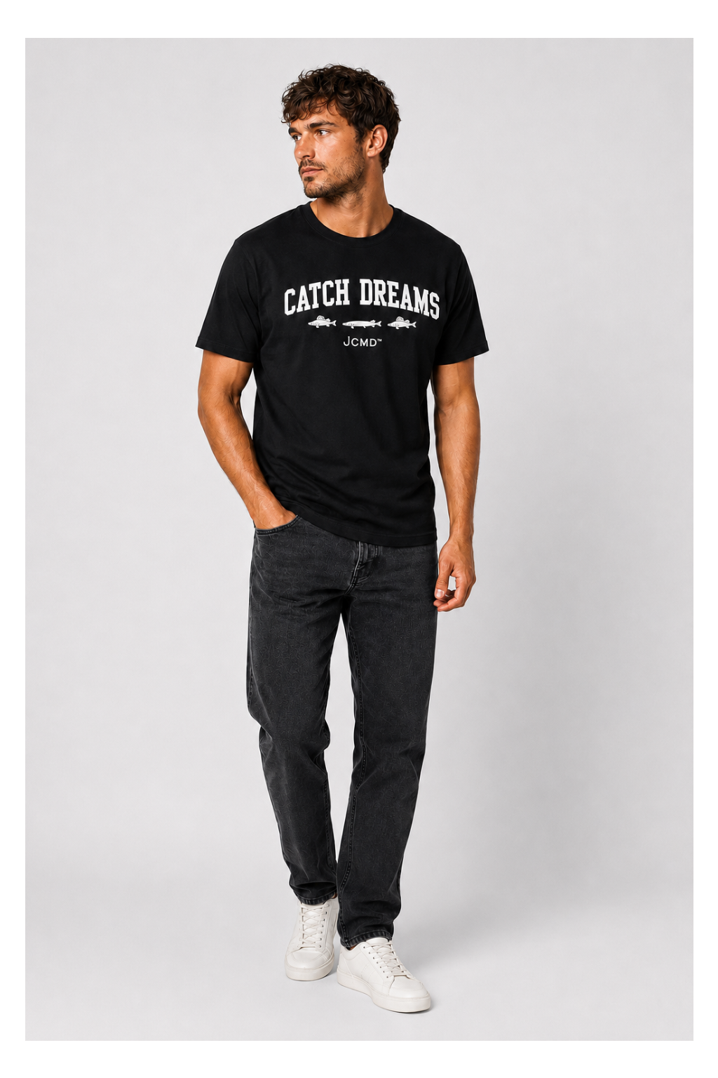 JCMD Catch Dreams Tee – Black