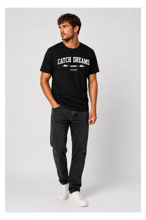 JCMD Catch Dreams Tee – Black