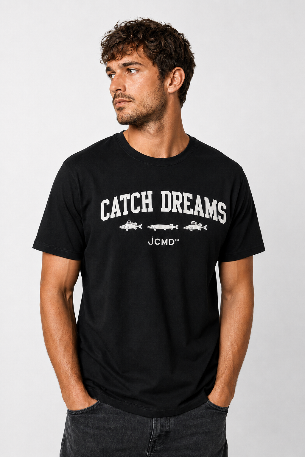 JCMD Catch Dreams Tee – Black